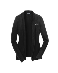 Port Authority Ladies Open Front Cardigan Sweater, #LSW289 (WSDA Logo On Left Chest)