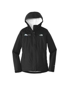 The North Face Ladies DryVent Rain Jacket (Black)