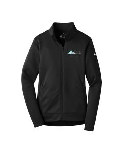 Nike Ladies Therma-Fit Full-Zip Fleece (Black)