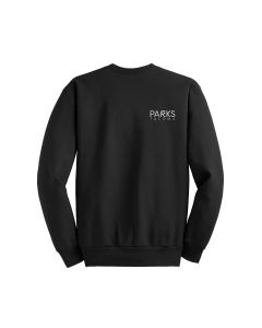 Hanes Long Sleeve Crewneck Sweatshirt (Black)