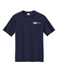 Port & Company Short Sleeve Polyester Tee (Deep Navy)