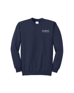 Port & Company Long Sleeve Fleece Crewneck Sweatshirt (Navy)