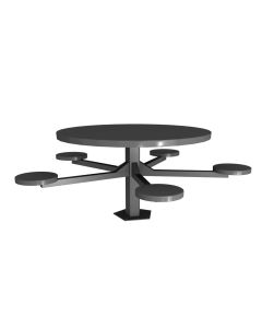 Pedestal Table (5 Stool)
