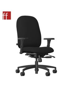 Range High-Back Task Chair, Moonscape - Ebony (#FF-RANHB-MOE)