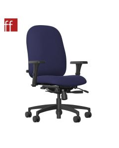 Range High-Back Task Chair, Moonscape - Indigo (#FF-RANHB-MN)