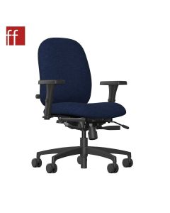 Range Mid-Back Task Chair, Moonscape - Indigo (#FF-RANMB-MN)