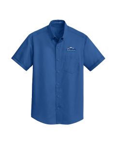 Port Authority Short Sleeve Twill Shirt (True Blue)