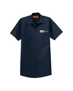 Red Kap Short Sleeve Work Shirt (Navy)