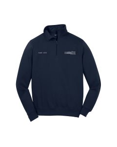Sport-Tek Long Sleeve 1/4 Zip Sweatshirt (True Navy)