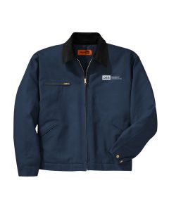 Cornerstone Tall Duck Cloth Work Jacket (Navy / Black)