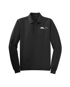 Port Authority Long Sleeve Polo (Black)